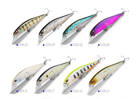 FISH PIERCING LURES 10cm 15g  hot model fishing lures hard bait 14color for choose minnow quality professional minnow depth0.8-1.5m