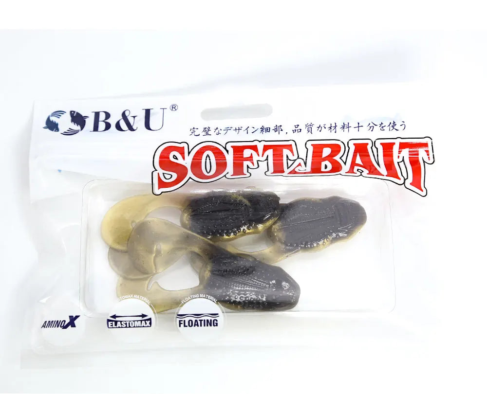 FISH PIERCING 73mm Floating Soft Fishing Lure Frog Baits Trout Bass Lure Silicone Swimbait Jigging Wobblers For Pike Artifical Rubber Bait