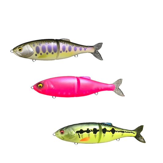 FISH PIERCING LURES 145mm/35g Slow-Sinking Pencil Lure - 2-Section Swimbait for Trout/Bass, Long Casting & Lifelike Action Glidebait