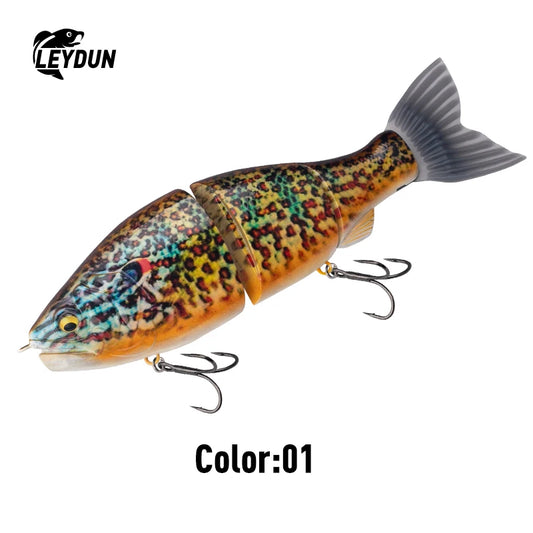 FISH PIERCING LURES  184mm 2.5OZ Joint Body Glide Swimbaits Floating  Powerful S-shaped Big Hard Baits Bass