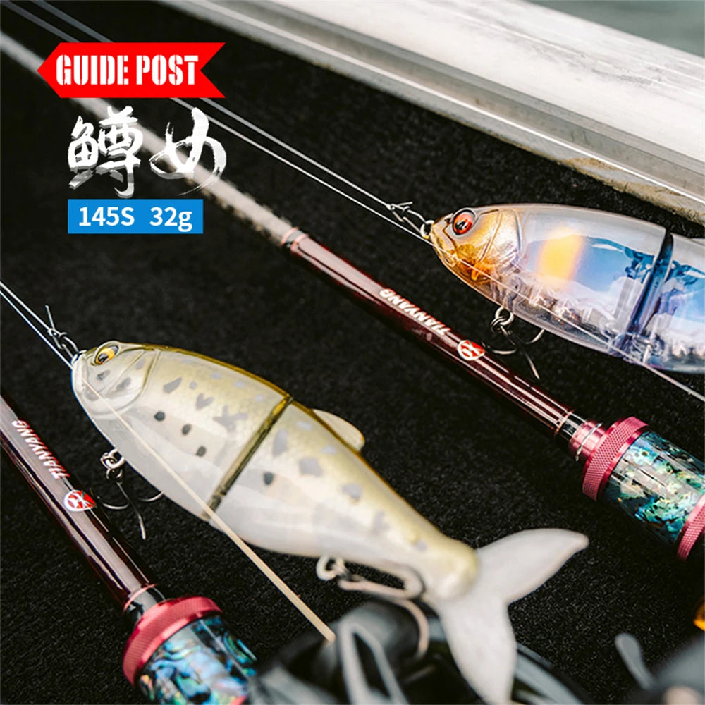 FISH PIERCING LURES 145mm/35g Slow-Sinking Pencil Lure - 2-Section Swimbait for Trout/Bass, Long Casting & Lifelike Action Glidebait