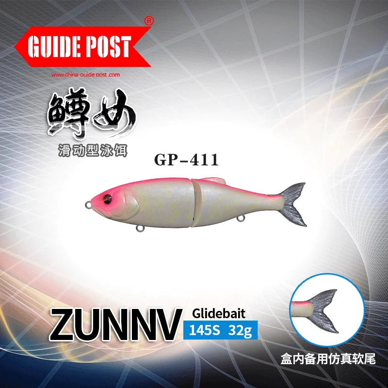 FISH PIERCING LURES 145mm/35g Slow-Sinking Pencil Lure - 2-Section Swimbait for Trout/Bass, Long Casting & Lifelike Action Glidebait