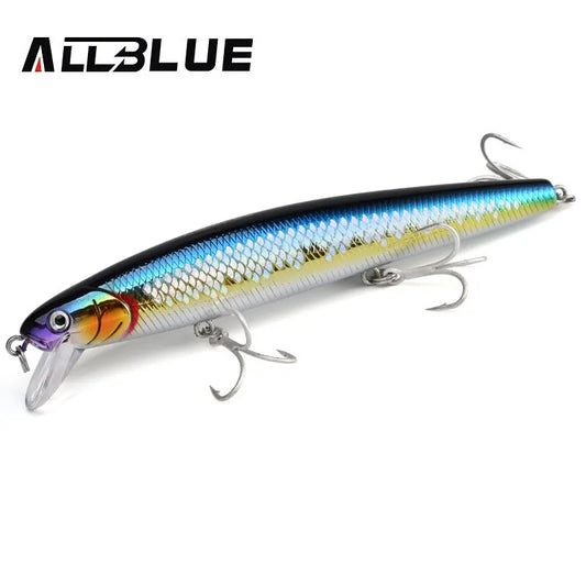 FISH PIERCING LURES Flash Minnow 110 Fishing Lure 110mm 5/8oz Glow Jerkbait Wobbler Slow Suspending Plastic Artificial Bait Bass Pike Tackle