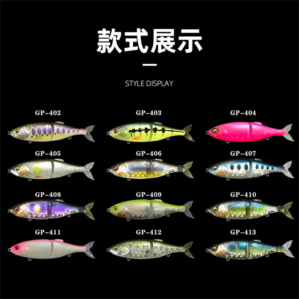 FISH PIERCING LURES 145mm/35g Slow-Sinking Pencil Lure - 2-Section Swimbait for Trout/Bass, Long Casting & Lifelike Action Glidebait