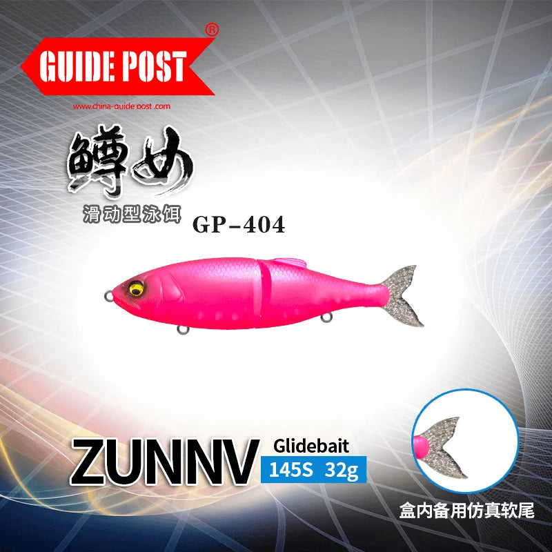 FISH PIERCING LURES 145mm/35g Slow-Sinking Pencil Lure - 2-Section Swimbait for Trout/Bass, Long Casting & Lifelike Action Glidebait