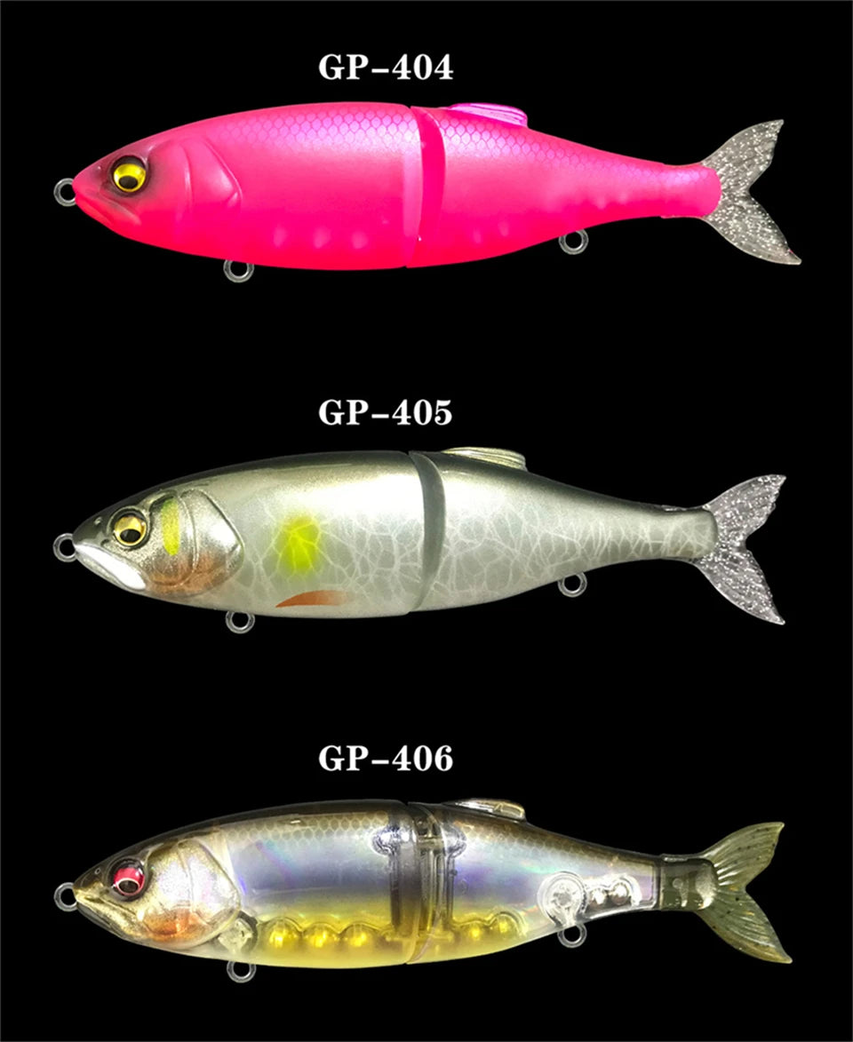 FISH PIERCING LURES 145mm/35g Slow-Sinking Pencil Lure - 2-Section Swimbait for Trout/Bass, Long Casting & Lifelike Action Glidebait