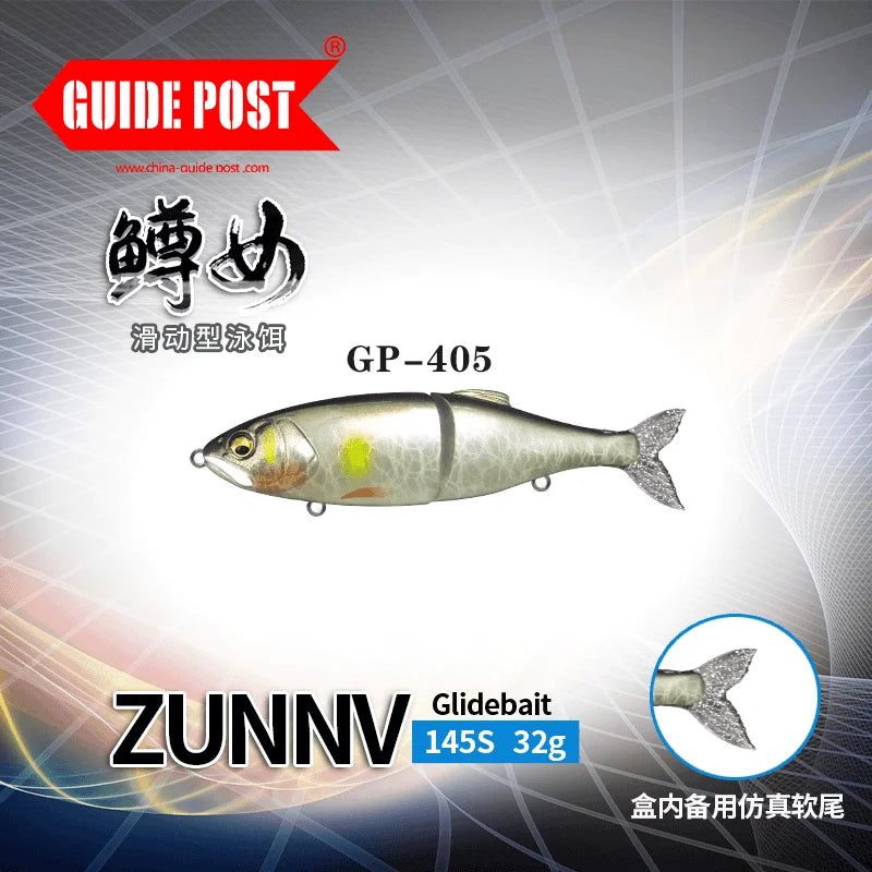 FISH PIERCING LURES 145mm/35g Slow-Sinking Pencil Lure - 2-Section Swimbait for Trout/Bass, Long Casting & Lifelike Action Glidebait